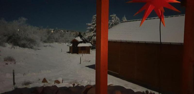 Holzblockhaus Magdalena Villa Altenberg Bagian luar foto