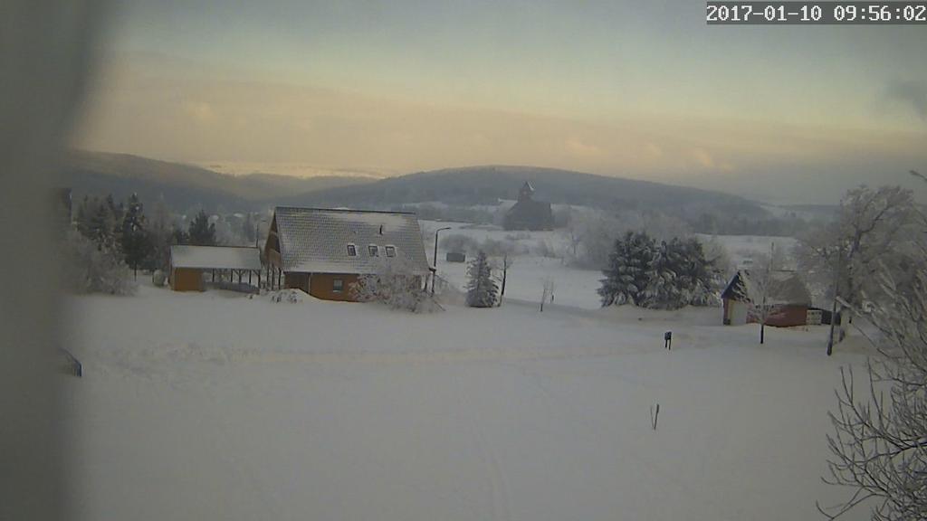Holzblockhaus Magdalena Villa Altenberg Bagian luar foto