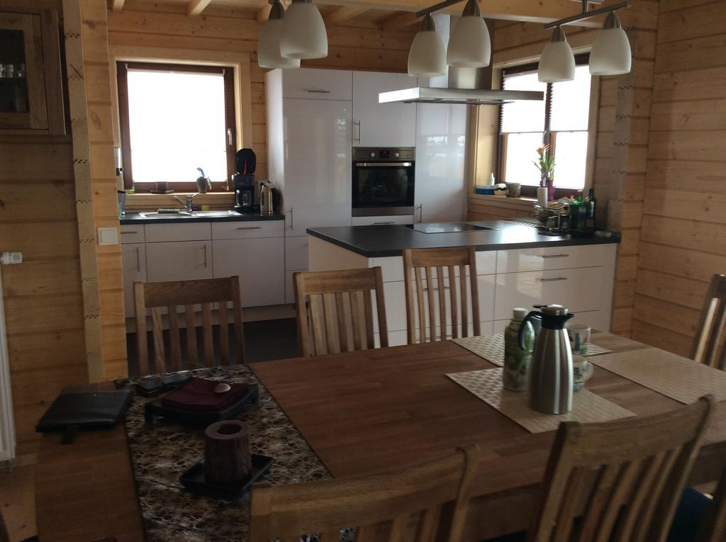 Holzblockhaus Magdalena Villa Altenberg Bagian luar foto
