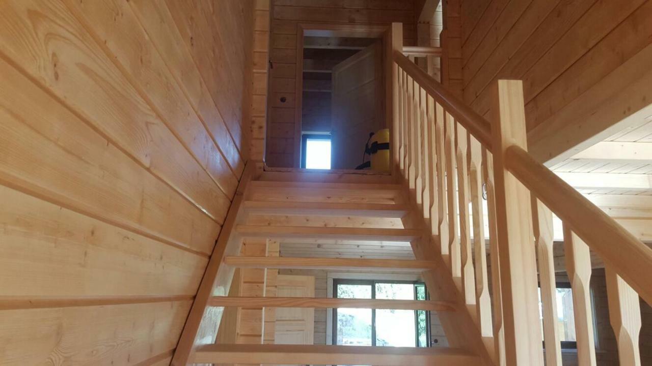 Holzblockhaus Magdalena Villa Altenberg Bagian luar foto